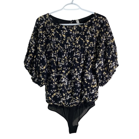 Free People Tops - Intimately Free People Floral Bodysuit